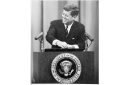 Le président John F. Kennedy en août 1962