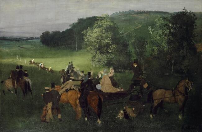 At the Racecourse Edgar Degas