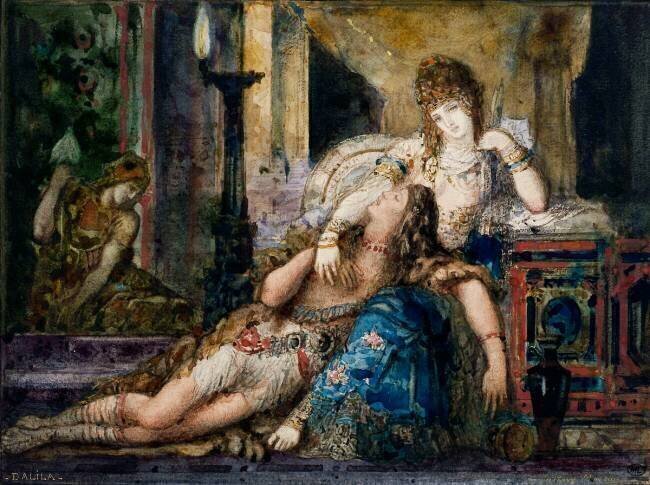 Samson et Dalila Gustave Moreau