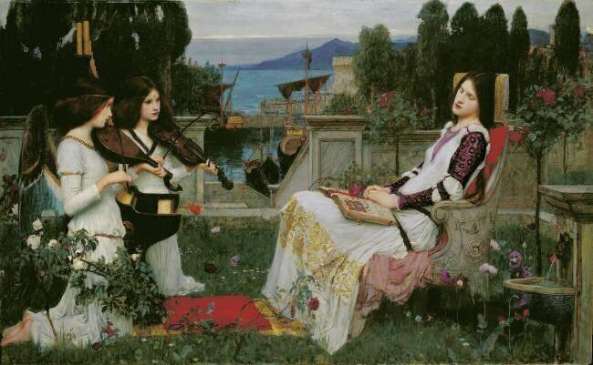 St. Cecilia John William Waterhouse