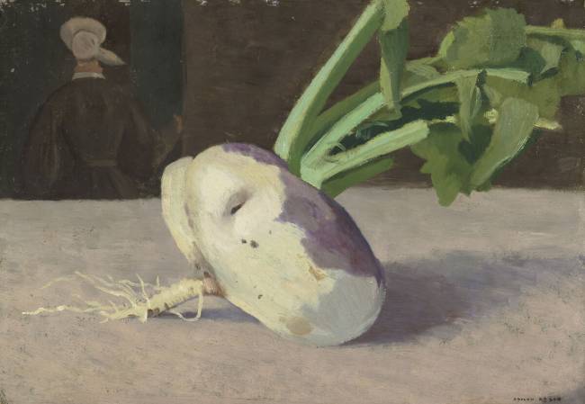 The turnip Odilon Redon