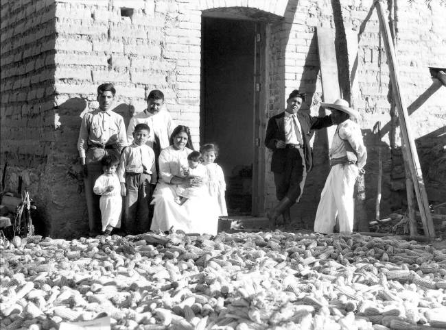 Family with Corn Tina Modotti