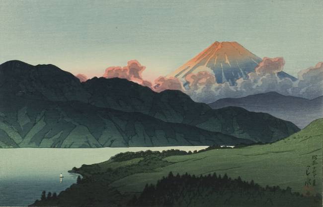Lake Ashino Hasui Kawase