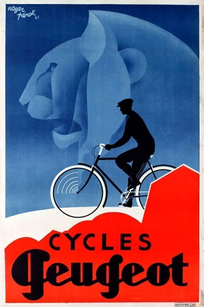 Peugeot bicycles Roger Pérot