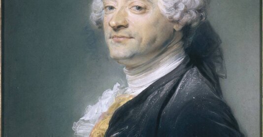 Portrait de Maurice Quentin de La Tour by Jean-Baptiste Perronneau