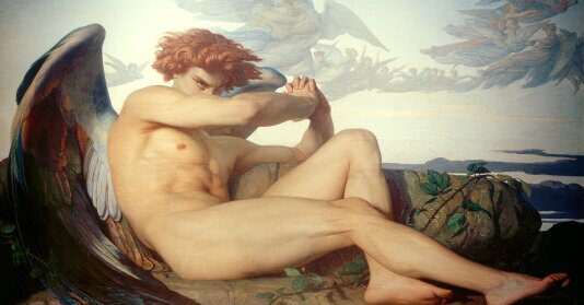 Fallen Angel by Alexandre Cabanel – Art print, wall art, posters