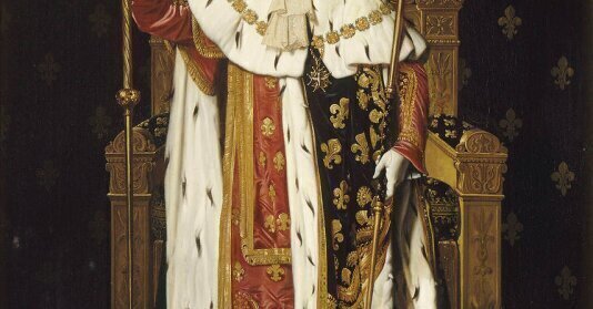 Charles X En Costume De Sacre