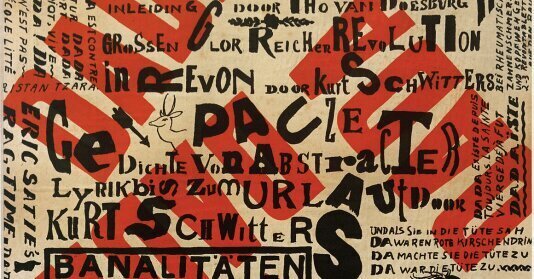 Kleine Dada Soiree by Kurt Schwitters – Art print, wall art