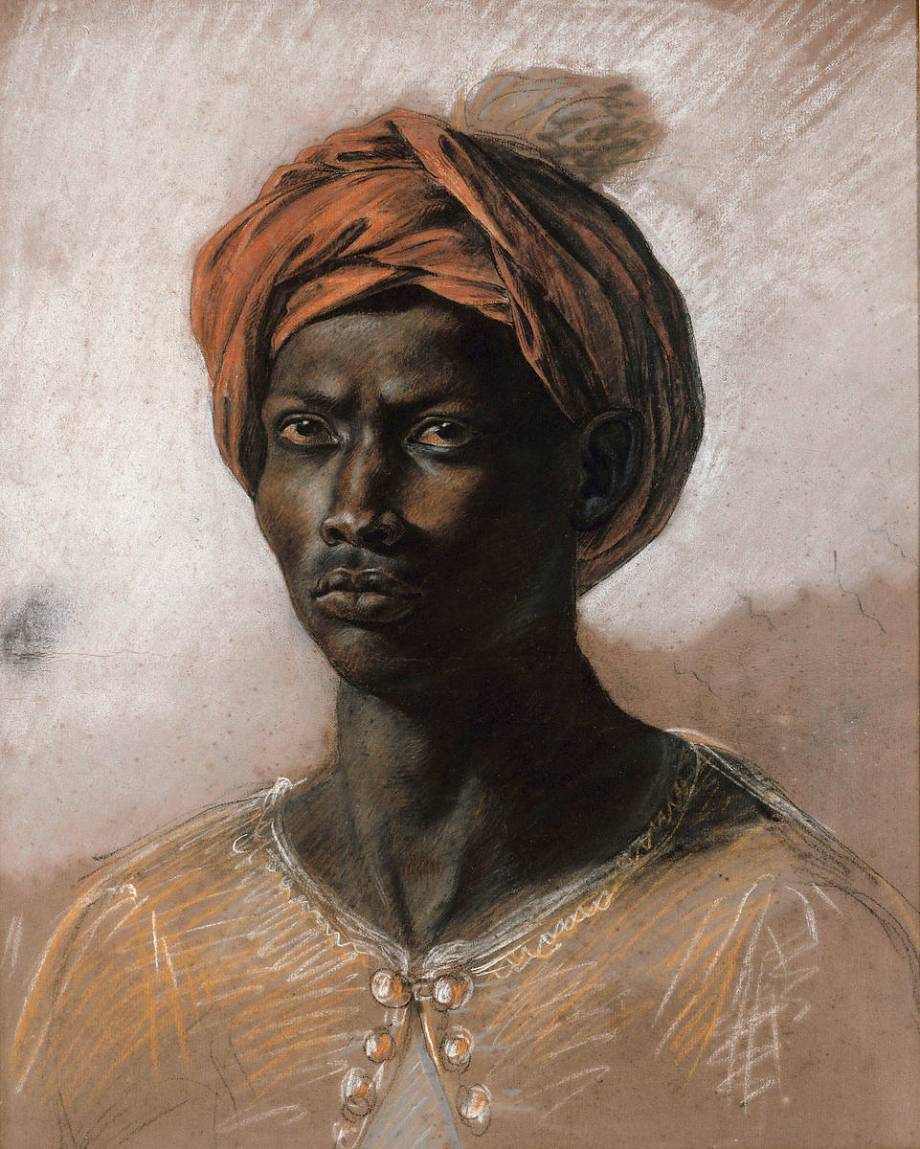Homme au turban by Eugène Delacroix – Art print, wall art, posters