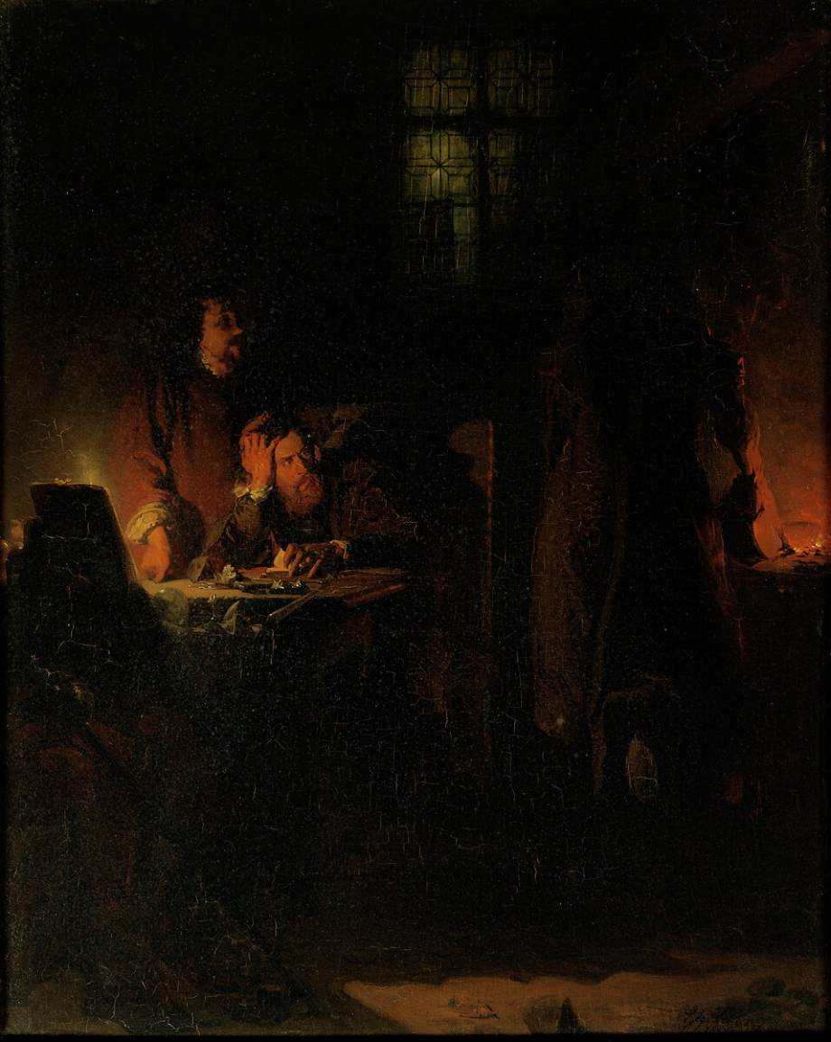An Alchemist Searching for the Philisopher's Stone by Jean Hégesippe ...