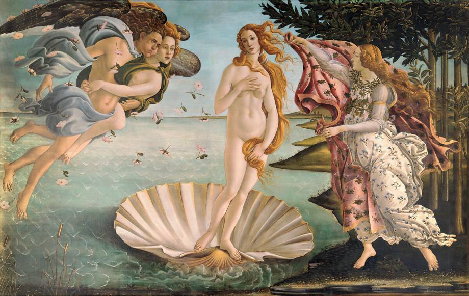 The birth of Venus by Sandro Botticelli – Art print, wall art ...
