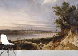 Vue de Bordeaux (Jean Alaux) - Muzeo.com