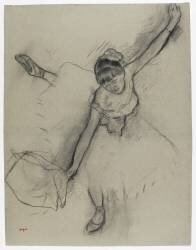 Danseuse saluant (Edgar Degas) - Muzeo.com
