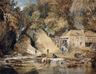 Aberdulais Mill (Joseph Mallord William Turner) - Muzeo.com