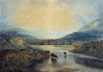 Abergavenny Bridge (Joseph Mallord William Turner) - Muzeo.com
