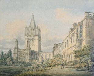 Christ Church Cathedral and Deanery (Joseph Mallord William Turner...) - Muzeo.com