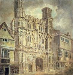 Christchurch Gate (Joseph Mallord William Turner) - Muzeo.com
