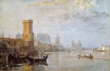 Cologne on the Rhine (Joseph Mallord William Turner) - Muzeo.com