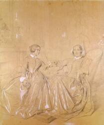 Countess Charles d'Agoult (Jean-Auguste-Dominique Ingres) - Muzeo.com