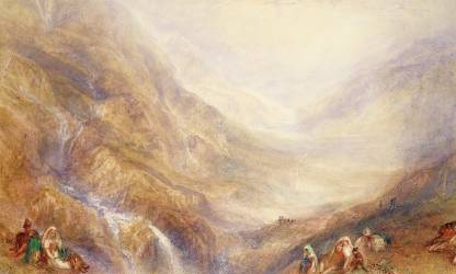 Descent of Mount St. Gothard (Joseph Mallord William Turner) - Muzeo.com