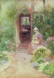 Enjoying the Sun (Thomas Mackay) - Muzeo.com