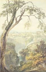 Falls of the Anio (Joseph Mallord William Turner) - Muzeo.com