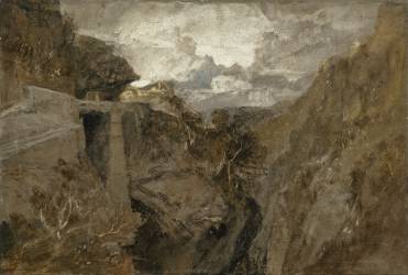 Fortified Pass, Val d'Aosta (Joseph Mallord William Turner) - Muzeo.com