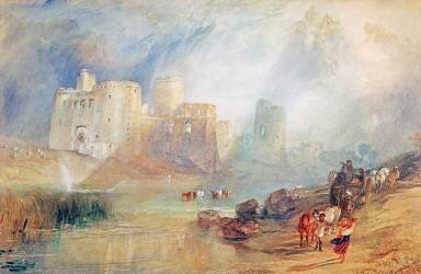 Kidwelly Castle (Joseph Mallord William Turner) - Muzeo.com