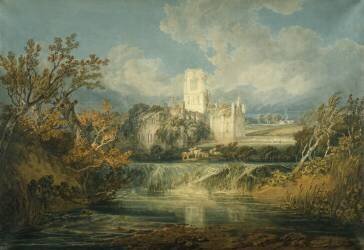 Kirkstall Abbey (Joseph Mallord William Turner) - Muzeo.com
