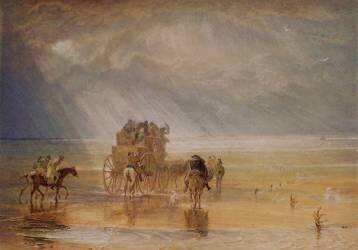 Lancaster Sands (Joseph Mallord William Turner) - Muzeo.com