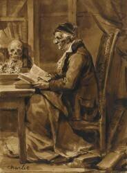 Le philosophe (Nicolas-Toussaint Charlet) - Muzeo.com