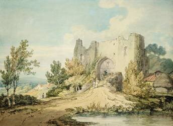 Llanblethian Castle Gateway (Joseph Mallord William Turner) - Muzeo.com
