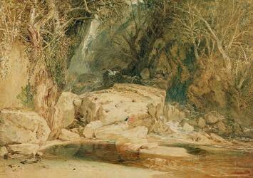 Lonely Dell (Joseph Mallord William Turner) - Muzeo.com