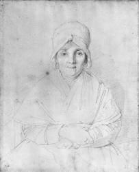 Madame Ingres Mere (Jean-Auguste-Dominique Ingres) - Muzeo.com