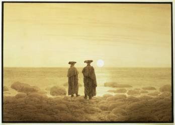 Moonrise (Caspar David Friedrich) - Muzeo.com