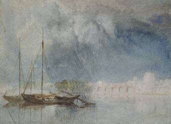 Nantes: Pont Pirmil (Joseph Mallord William Turner) - Muzeo.com