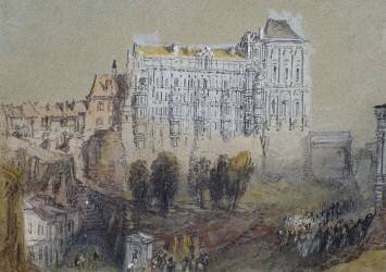 Palace at Blois (Joseph Mallord William Turner) - Muzeo.com
