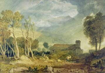 Patterdale Old Church (Joseph Mallord William Turner) - Muzeo.com