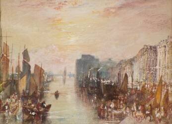 River Scene (Joseph Mallord William Turner) - Muzeo.com