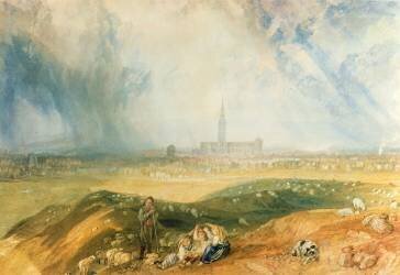 Salisbury Cathedral (Joseph Mallord William Turner) - Muzeo.com