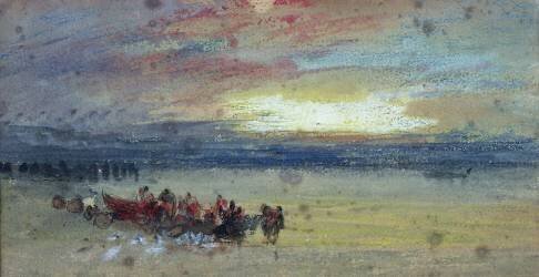 Shore Scene (Joseph Mallord William Turner) - Muzeo.com