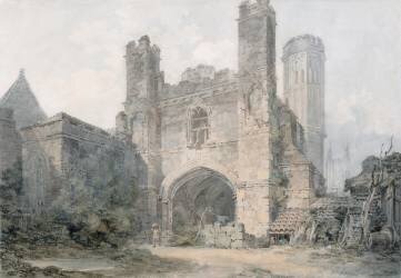 St. Augustine's Gate (Joseph Mallord William Turner) - Muzeo.com