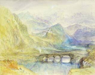 The Domleschg Valley (Joseph Mallord William Turner) - Muzeo.com