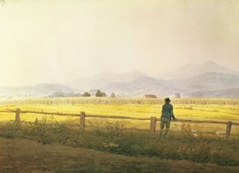 View of Schmiedebergerkamm (Caspar David Friedrich) - Muzeo.com