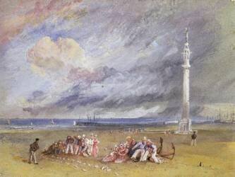 Yarmouth Sands (Joseph Mallord William Turner) - Muzeo.com
