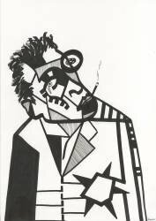 Le fumeur (Demian) - Muzeo.com