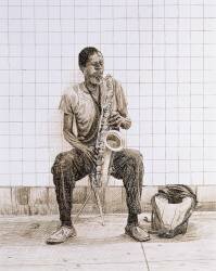 Subway Saxophone (Max Ferguson) - Muzeo.com