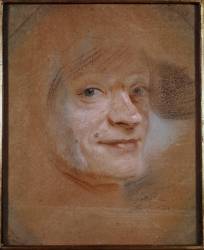 Autoportrait (Quentin de La Tour) - Muzeo.com