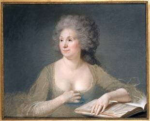 Portrait de Mme Boze, née Françoise, madame Clétier, épouse de l'artiste (Joseph Boze) - Muzeo.com