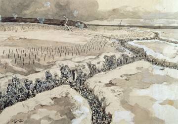 Avant l'assaut (André Devambez) - Muzeo.com